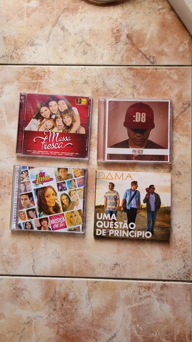 4 CD's como novos