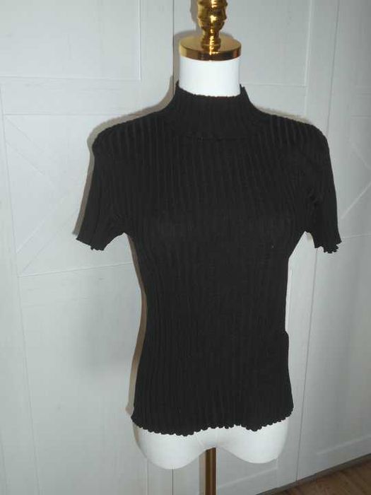 H&M Sweter sweterek golf damski krótki rękaw 38 M #267
