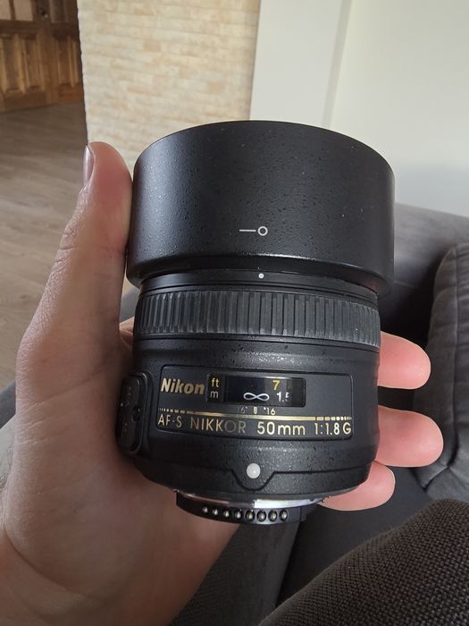 nikon 50mm f18 - купити об'єктиви - Ціна на OLX.ua