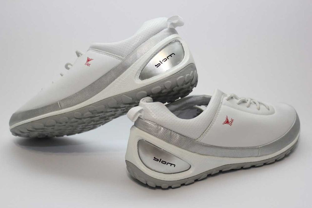 Кросівки чоловічі білі еко шкіра 41-44 розмірів в стилі  Ecco Biom