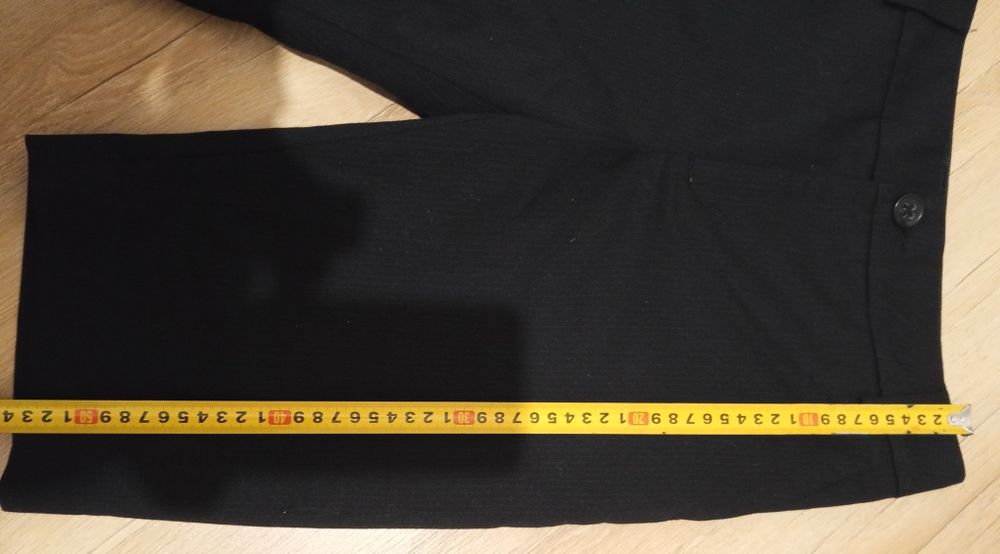 Eleganckie czarne szorty typu bermudy rozmiar XXS Part Two