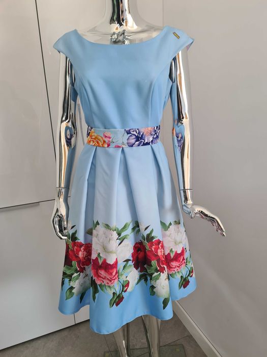 Elegancka sukienka, wesele, komunia, nowa