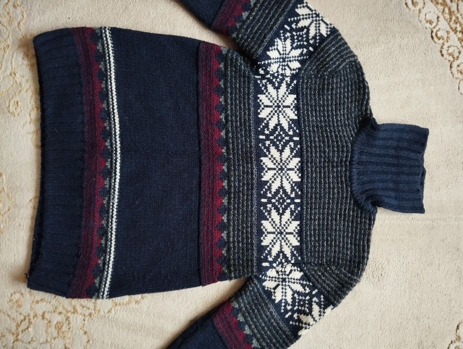 Зимний мужской свитер XL