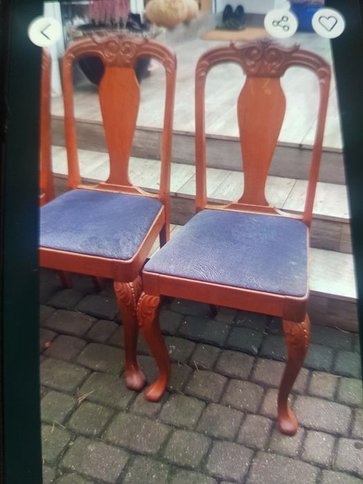 Krzesło do domu drewniane Vintage