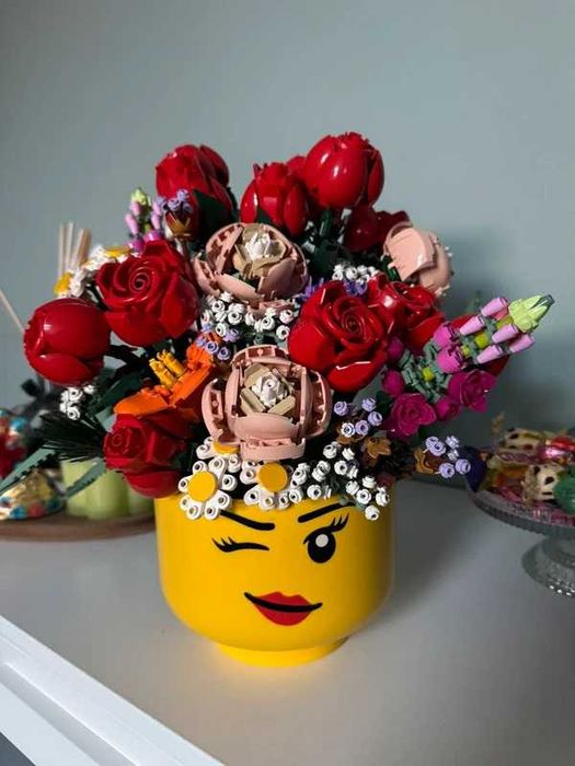 2 zestawy Lego 10328 i 10280 bukiety kwiatów