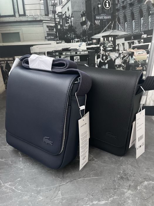 Сумка на плече чоловіча  Lacoste (Оригінал)