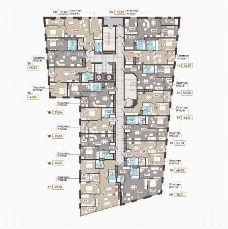 Продаж 3 кім.квартири в новобудові вул.Садова, ЖК GLOBUS BALANCE