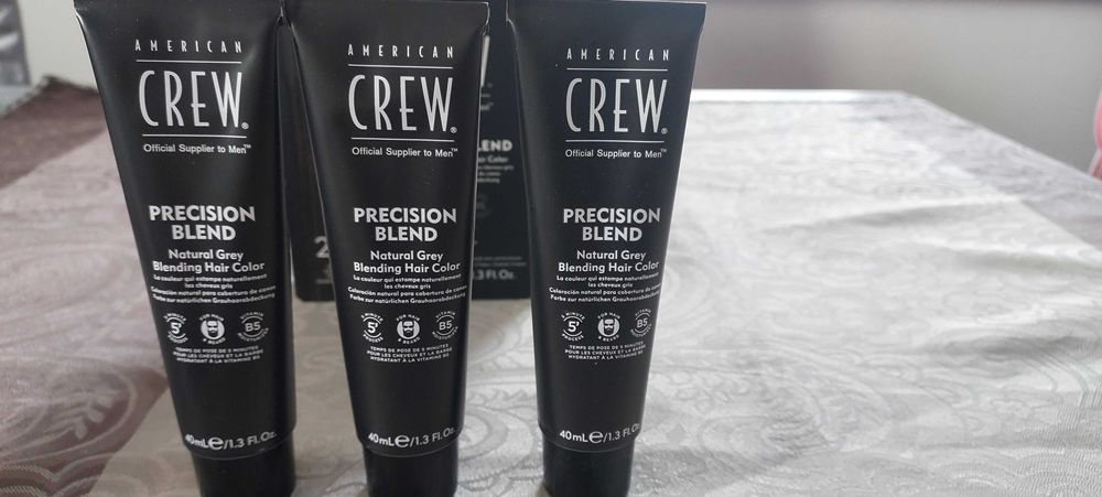 System maskowania siwych włosów American Crew Dark