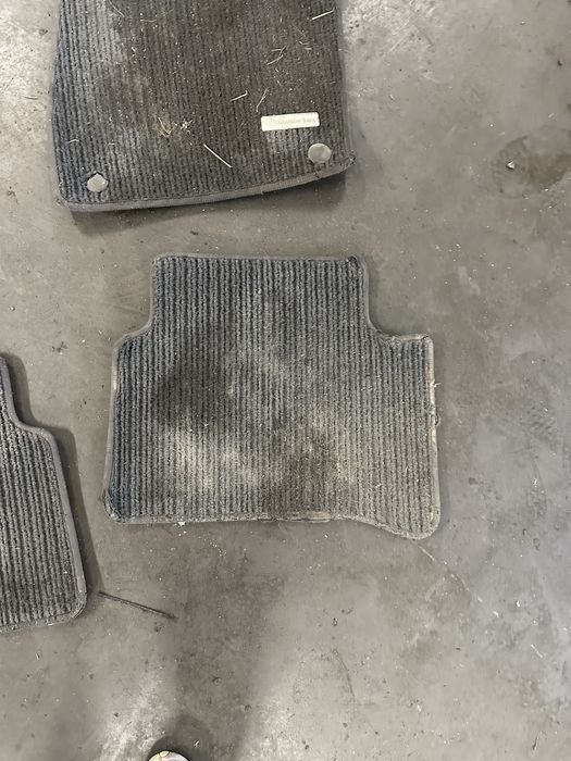 Dywaniki rypsowe ryps czarne mercedes w211