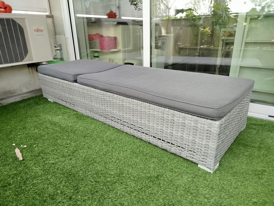 Esperguiçadeira rattan