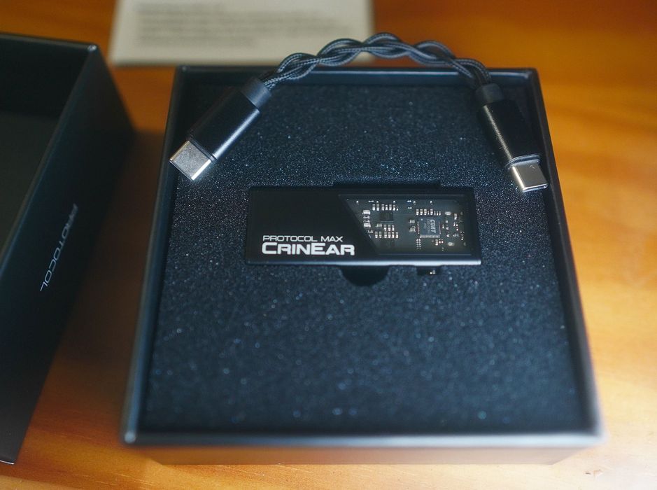 DAC USB Amplificador Crinear PROTOCOL MAX com  2x CS43198 e SGM8262 Balanceado