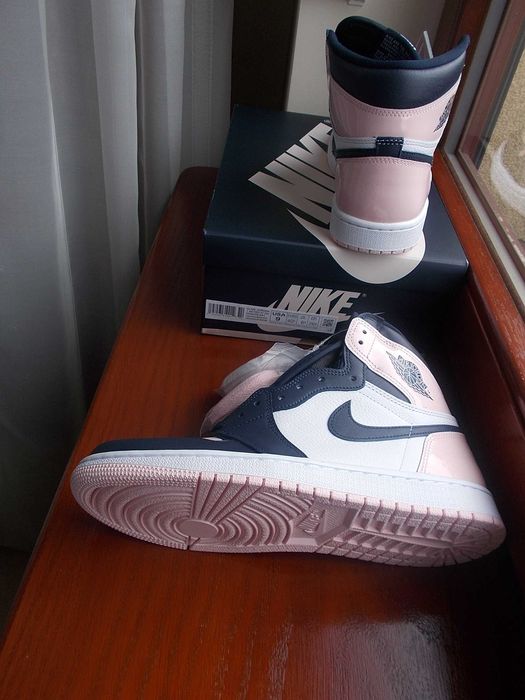 (40,5) Nike JORDAN 1 High Atmosphere DD9335,-641 Jordan 1 Bubble Gum