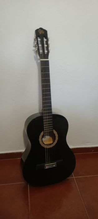 Kit guitarra, palhetas e tunner