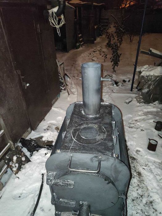 Продам буржуйку зі сталі 4 мм.