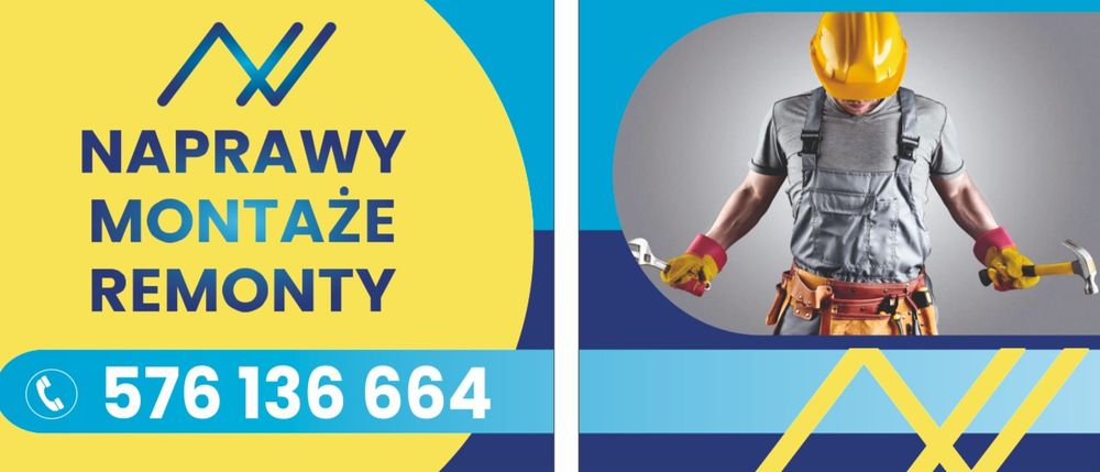 Złota rączka, naprawy, montaże, remonty
