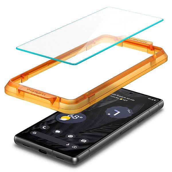 Szkło Hartowane Spigen Alm Glas.tr 2-pack Google Pixel 7a Clear