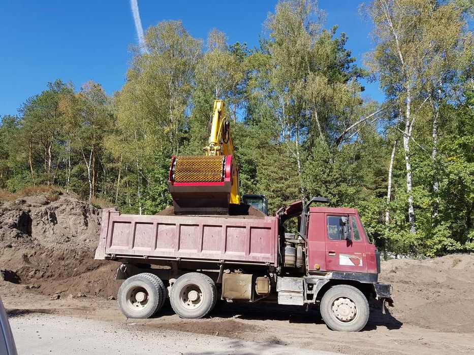 Oryginalna łyżka przesiewająca Rotastar do koparki 20-30 ton
