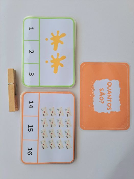 Jogo pedagógico: "Quantos são?"