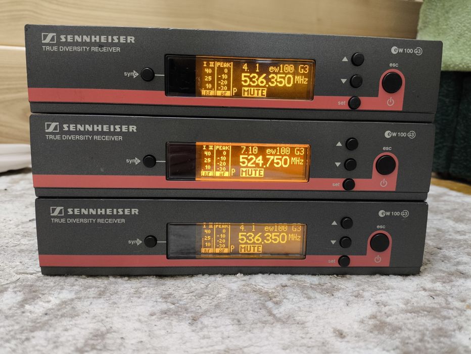 Ресівер Sennheiser G2 EM 100 та G3 EM 100