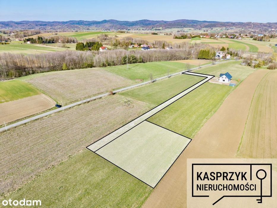 Działka budowlana w miejscowości Wojaszówka.