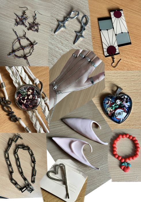 Прикраси. Біжутерія. Прикраси для косплею. Прикраси клинок, який знищує демонів