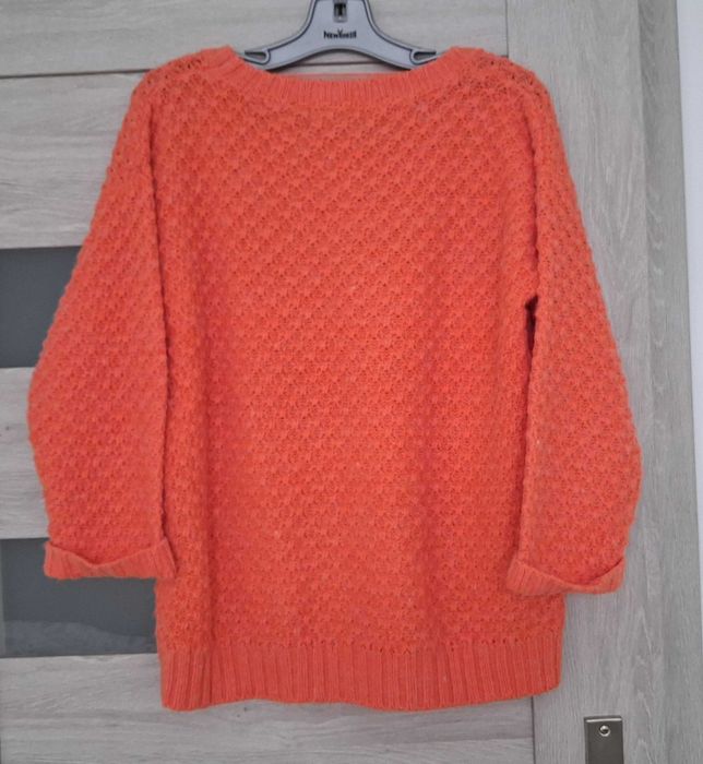 Oryginalny Pomarańczowy Damski Sweter Sweterek ATOMOSPHERE r. L