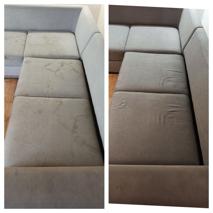 Pranie czyszczenie tapicerki aktywną gorącą pianą SZYBKI CZAS SCHNIĘCI