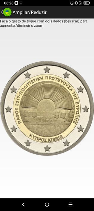 Vendo moeda comemorativa de 2 €.