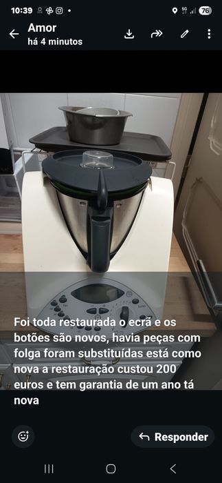 Robô Bimbi T31 semi novo