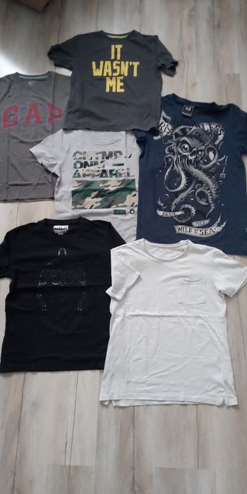 Koszulki dla chłopaka, rozmiary