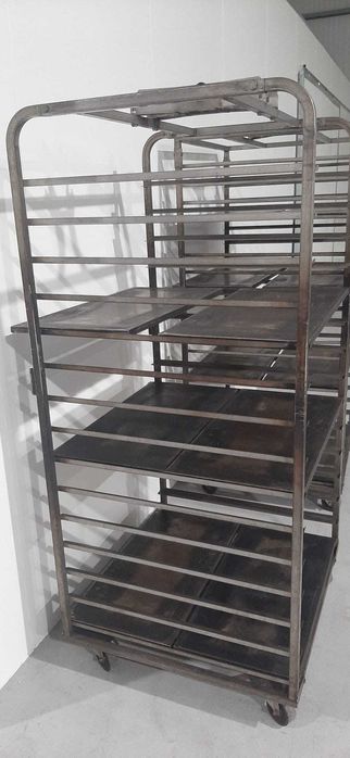 Conjunto 4 Carrinhos forno padaria