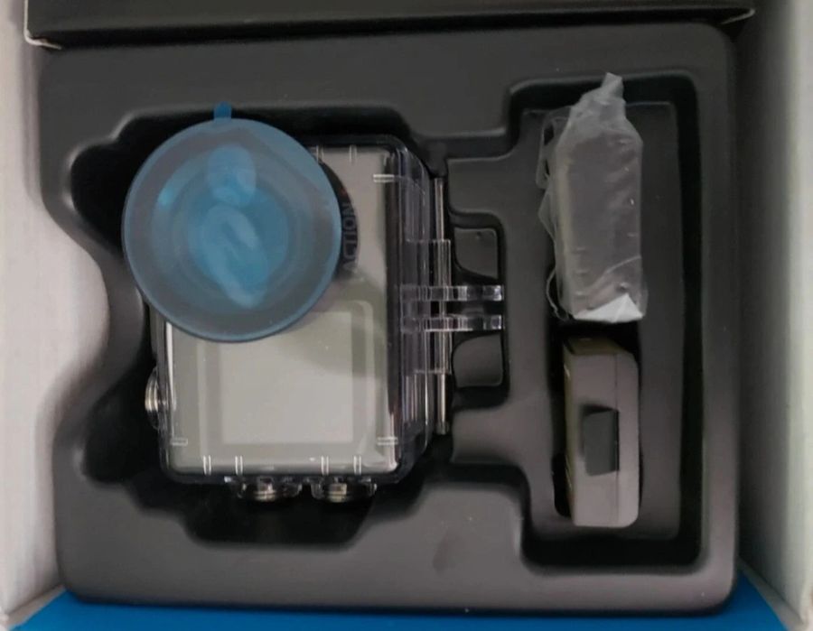 Câmera de ação subaquática 4K 60FPS - À prova d'água, vlogging, gravaç