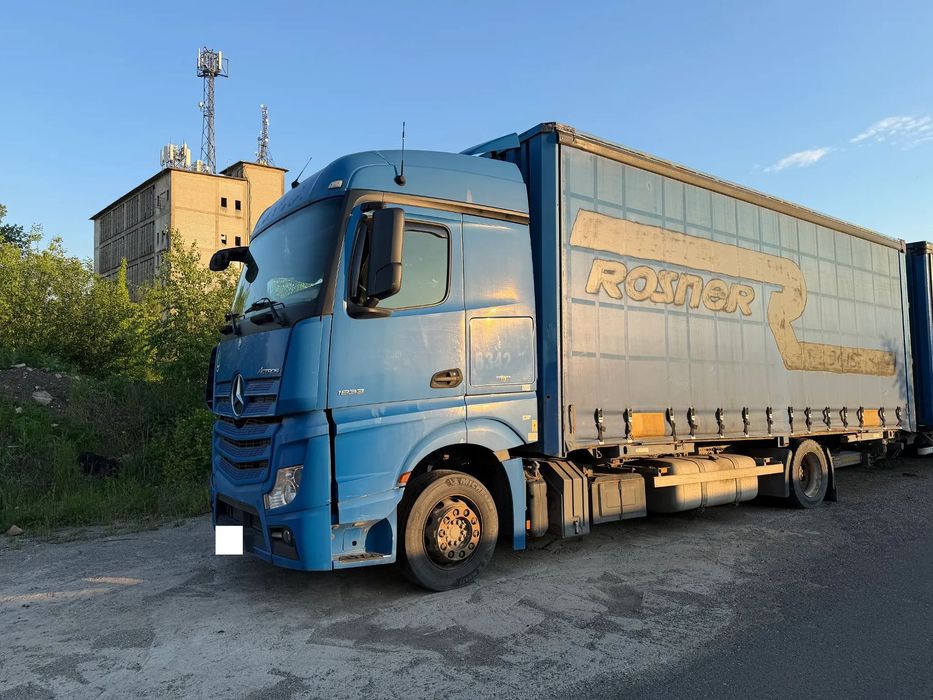 Mercedes-Benz Actros 1833  Kontener Plandeka Firanka BDF Sprowadzony
