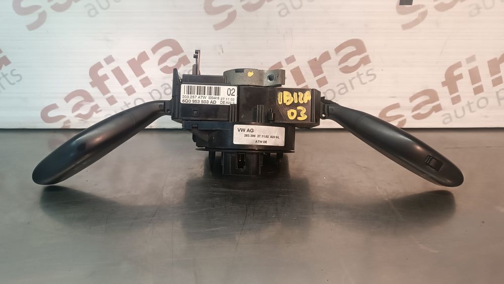 Conjunto / Manetes de Luzes e Limpa Vidros SEAT IBIZA III - 6Q0953503AD