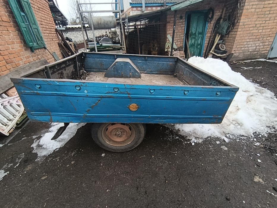 Легковий причіп з документами