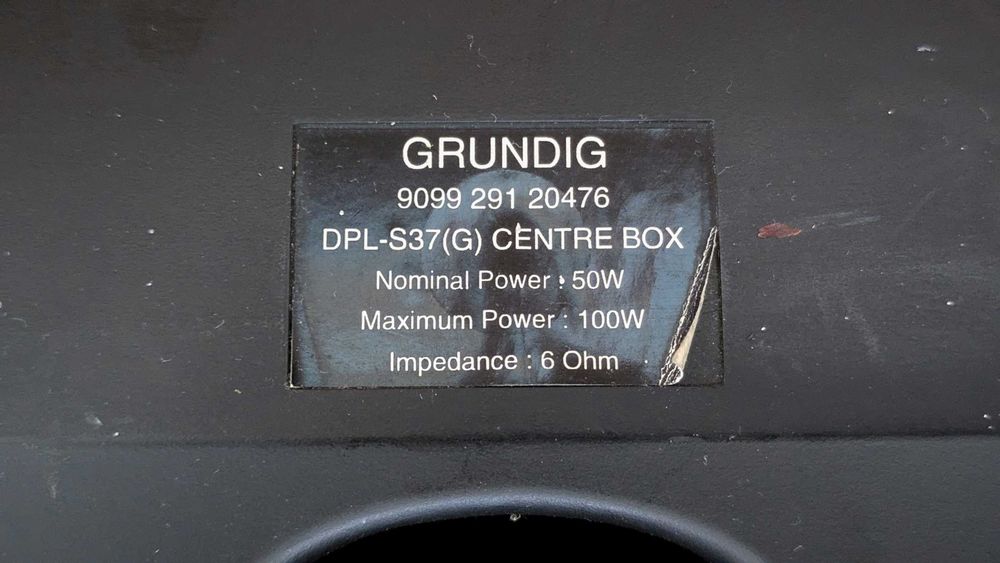 Colunas de som GRUNDIG DLP-S37 (G) 3.1