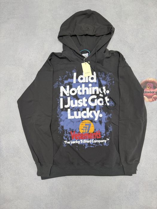 худи Vetements Didnt lucky balenciaga grailz project project gr