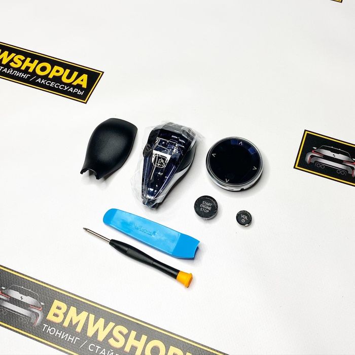 FULL Кришталевий комплект BMW G05/G06/G07 G01/02 LCI Хрусталь Селектор Ручка АКПП Crystal Кристалл Г05 Г06 Г07 Г01 Г02 Х5 Х6 Х7 X5 X6 X7 X3 X4 xDrive