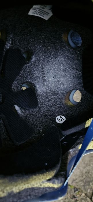 Kask rowerowy granatowy