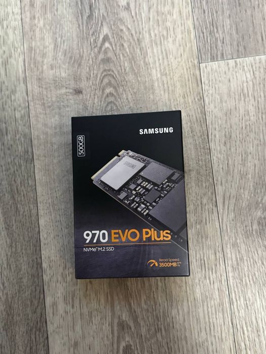 накопичувач Samsung SSD M2 NVMe 970 EVO Plus 250Гб; 500Гб
