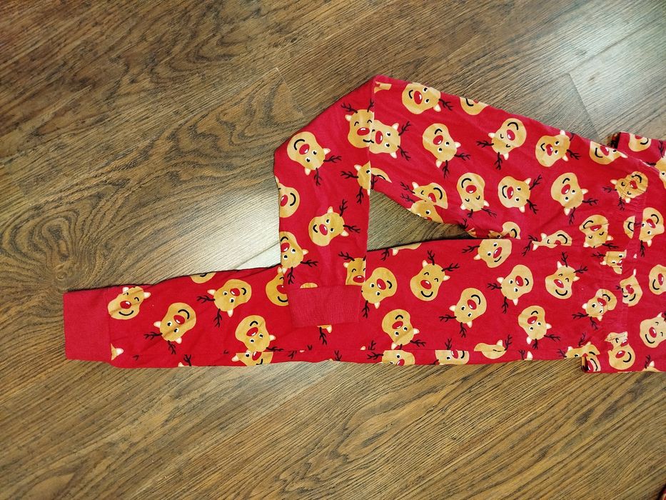 Piżama dziecięca nowa świąteczna 122/128