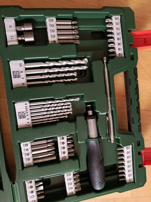 Zestaw wierteł wiertła bity Bosch v-line 91