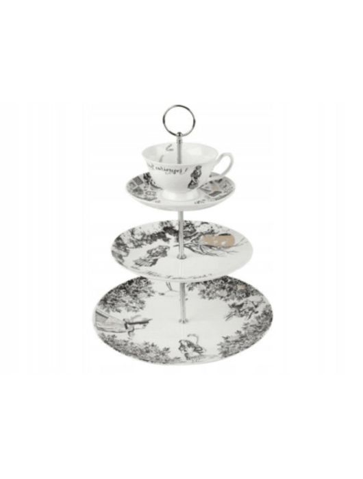 OKAZJA! Nowa patera porcelana Alicja w Krainie Czarow kolekcjonerska!