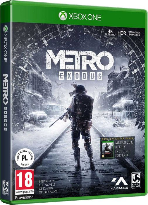 XBOX ONE Metro Exodus Games4US C.H. Nowa Górna Łódź