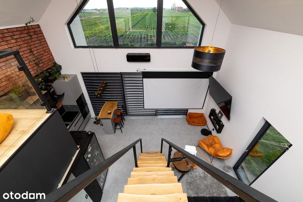 Dom energooszczędny w stylu loft |