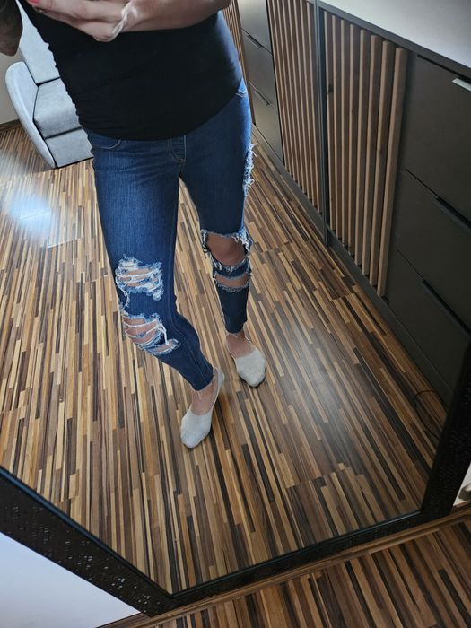 Jeansy ciążowe Fashion Nova