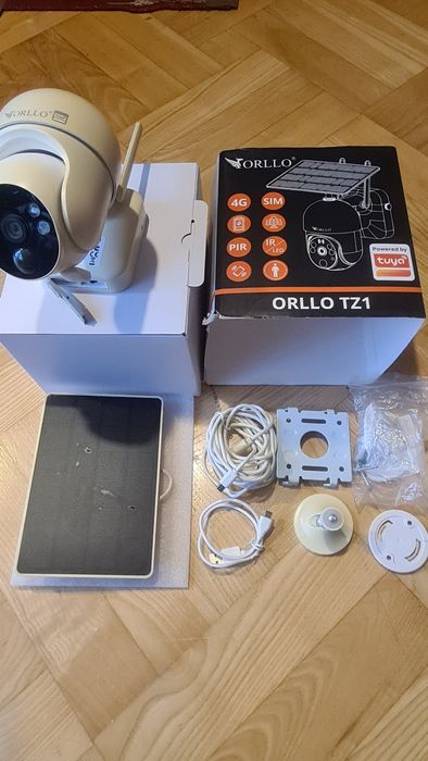 Kamera solarna bezprzewodowa ORLLO TZ1 4G LTE, Tuya, Smartlife