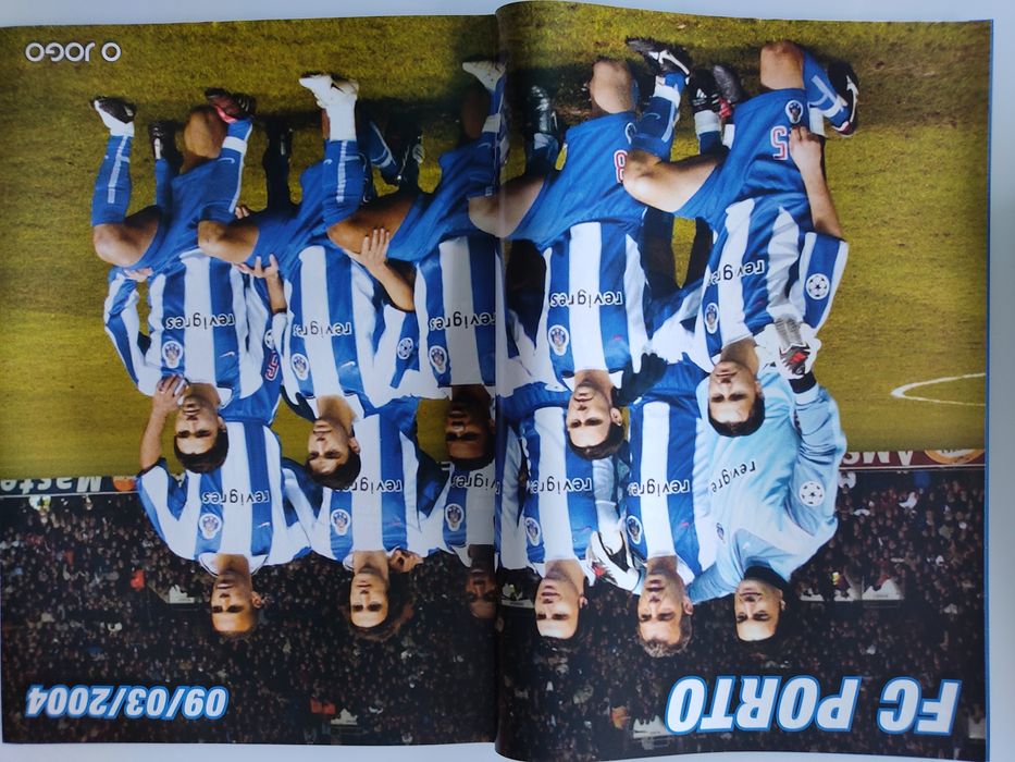 Programa do FC Porto Lyon liga dos campeões 2003/2004