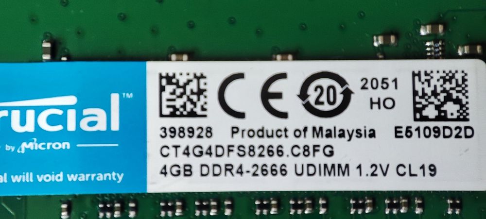 Продам оперативку DDR 4