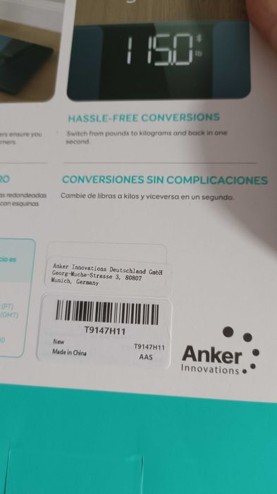 Eufy SMART SCALE P1 (T9147) Розумні ваги з Bluetooth